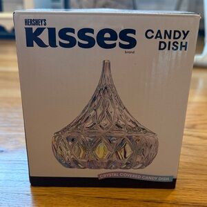 Hershey's Kisses Crystal Covered Candy Dish